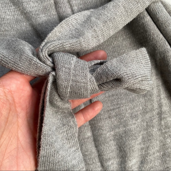 🍂 ESMARA GREY LONG SLEEVE BELTED FIT & FLARE DRESS! - Picture 7 of 9